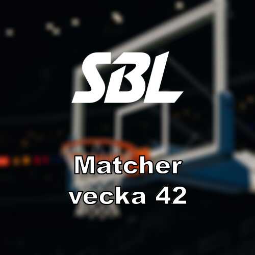 Vecka 42 i basketligan damer omgang 1 med toppmote