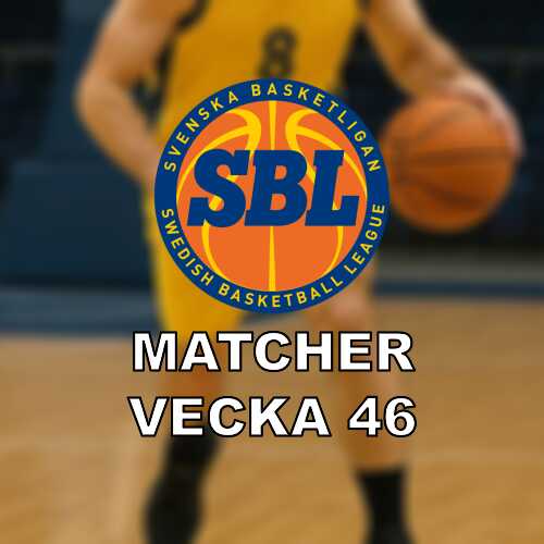 Vecka 46 i basketligan omgang 10 med returmoten och bottenmote
