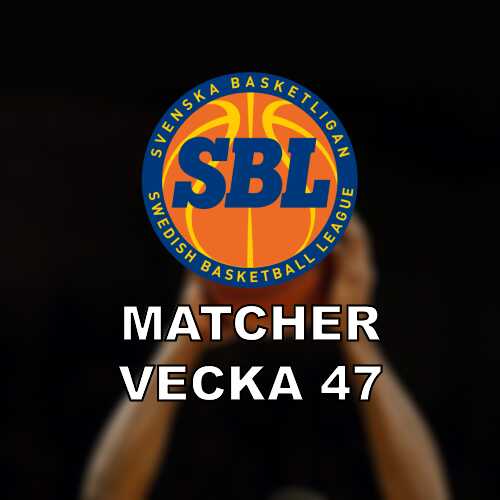 Vecka 47 i basketligan herrar omgang 11 avslutas toppmote i norrkoping