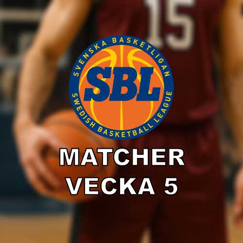 Basketligan vecka 5 omgang 20 21 med tat kamp kring attondeplatsen