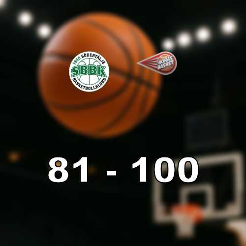 Boras vann stort borta mot sodertalje kings