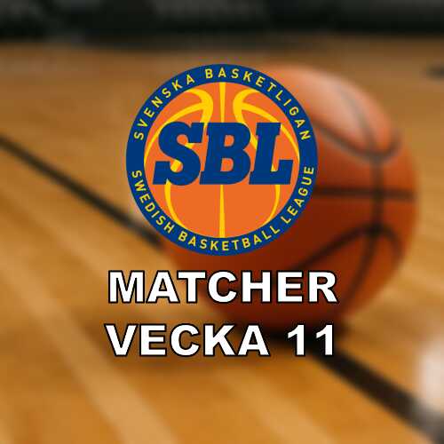 Basketligan vecka 11 omgang 26 27 med jamtland boras och lulea dolphins