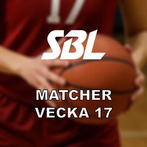 Vecka 17 i basketligan damer finalserien mellan lulea och sodertalje inleds